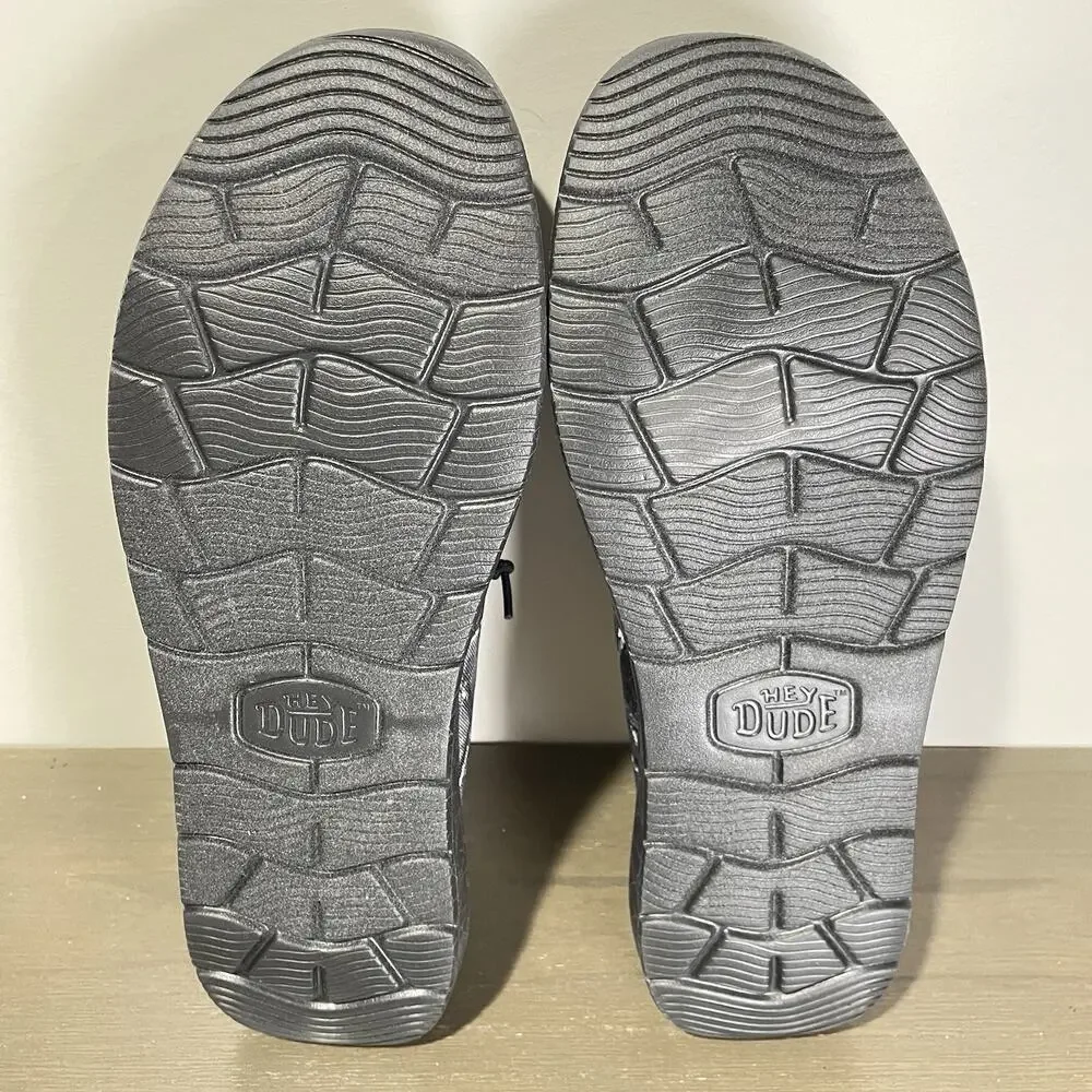 Jelly Roll Hey Dude Mens Size 14 Slides NEW Realtree Edge Wally Black Camo Shoes